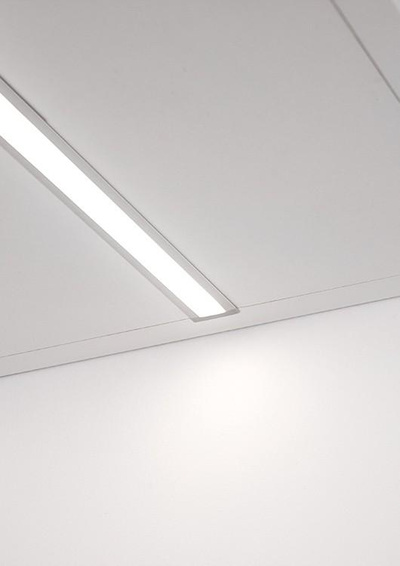Klosz do profilu aluminiowego LED NANO 6 / 22,2mm x 2700mm