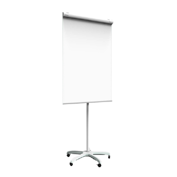 Mobilny flipchart magnetyczny z ramą aluminiową 70cm x 100cm