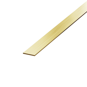 Płaskownik, Złoty szczotkowany 20mm x 2700mm