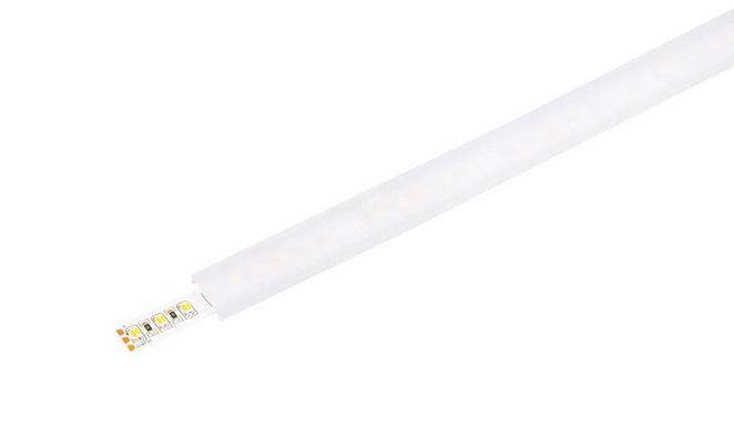 Klosz do profilu aluminiowego LED NANO 5HR wzmocniony / 19,2mm x 2700mm