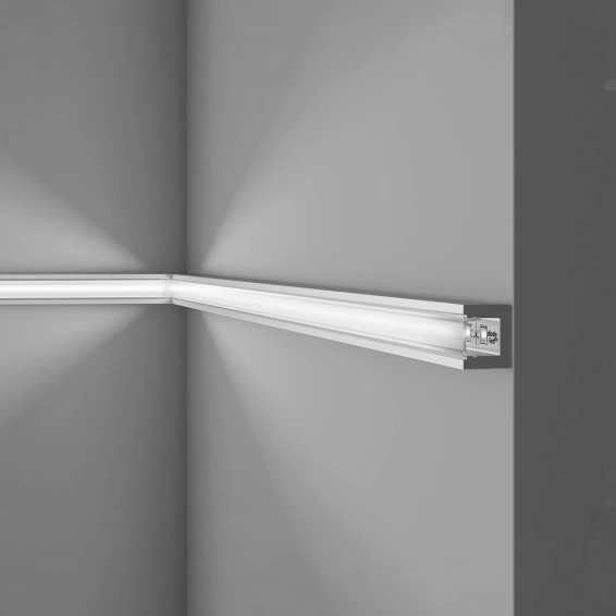 Listwa oświetleniowa LED dekoracyjna sufitowa ścienna 2,7cm x 1,2cm x 200cm