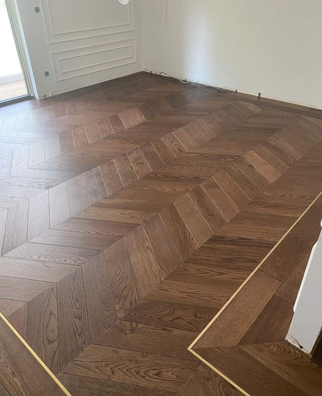 Listwa podłogowa mosiężna "U" polerowana 10mm x 2700mm