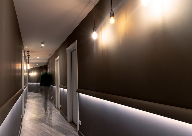 Taśma LED COB WP / 24VDC / 10W / 950lm / 180° /COB 480 / IP65 / ciepły / 3000K / rolka 5m / NANO 3