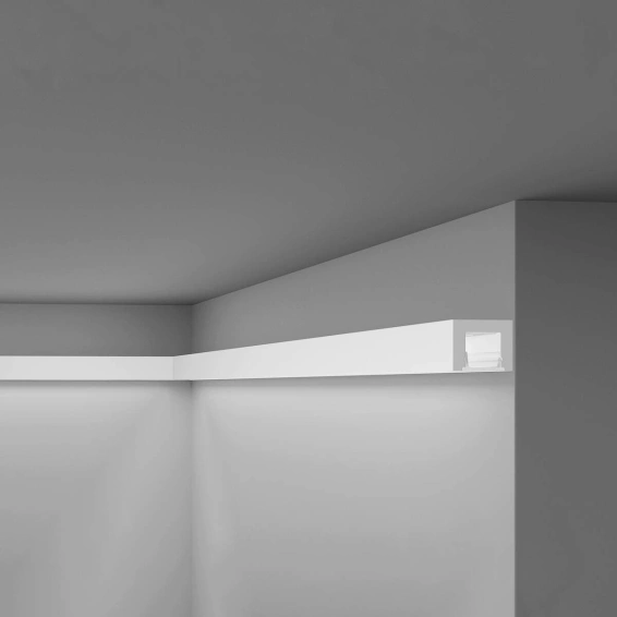 Listwa oświetleniowa LED dekoracyjna sufitowa ścienna 2,7cm x 1,2cm x 200cm
