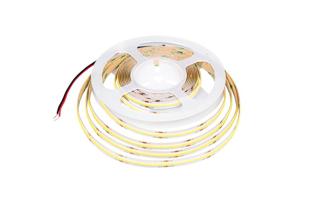 TAŚMA LED COB / 24VDC / 10W / 950lm / 180° /COB 480 / IP20 / naturalny biały / 4000K / rolka 5m / NANO 3