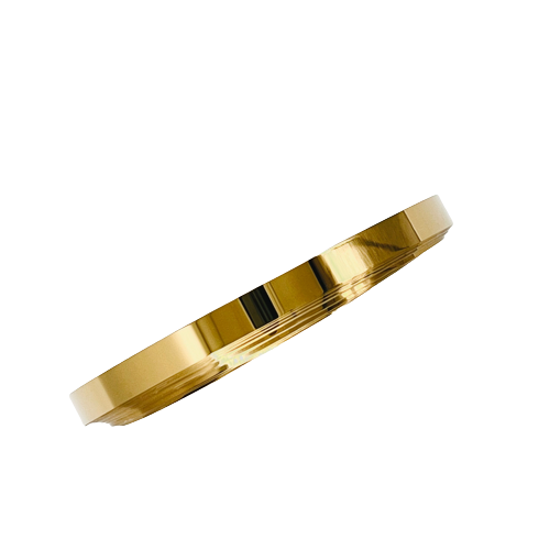 Płaskownik elastyczny samoprzylepny, Złoty szczotkowany 20mm x 6000mm XXL