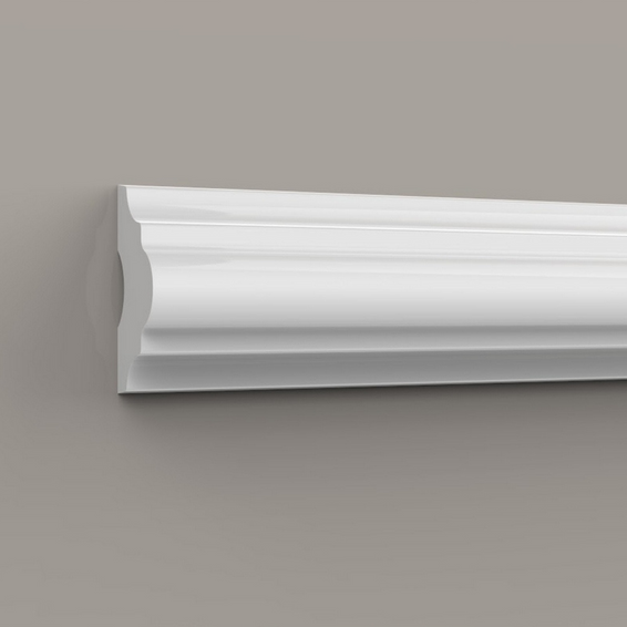 Listwa ścienna dekoracyjna, Sztukateria 4cm x 200cm