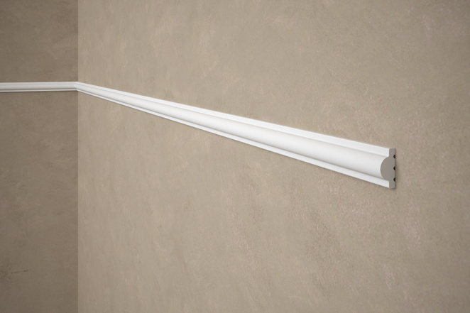 Listwa ścienna dekoracyjna, Sztukateria 2cm x 200cm