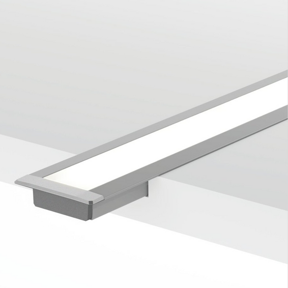 Klosz do profilu aluminiowego LED NANO 6 / 22,2mm x 2700mm