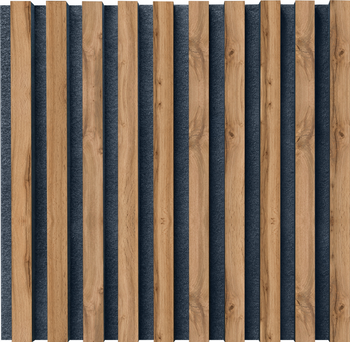 Panel ścienny OAK STRIPE MDF/filc 50cm x 50cm x 1,5 cm