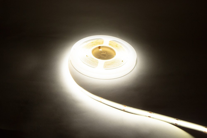 Taśma LED COB 12V 480 9W/m 4000K 1080lm/m IP67 / rolka 5m / wodoodporna /NANO 3