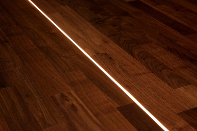 Klosz do profilu aluminiowego czarny LED NANO 4BL / 10mm x 2700mm