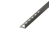 Listwa wykończeniowa stalowa typu "L" Gun metal 8,5mm x 2700mm