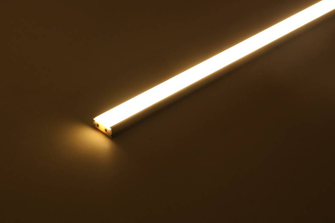 Listwa oświetleniowa LED dekoracyjna sufitowa ścienna 2,7cm x 1,2cm x 200cm