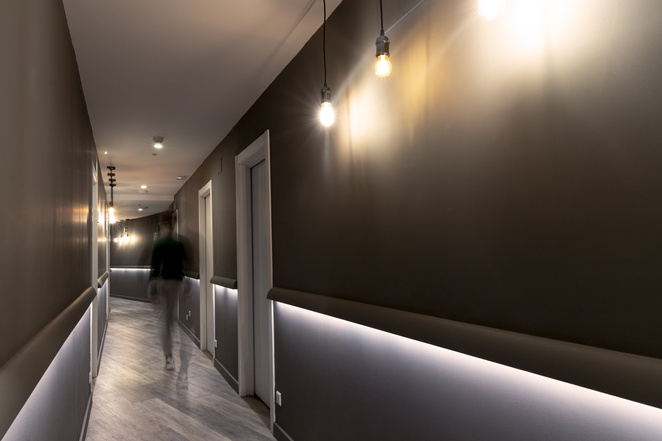 Zaślepka do profilu srebrna LED NANO 4 / zestaw 2 sztuk