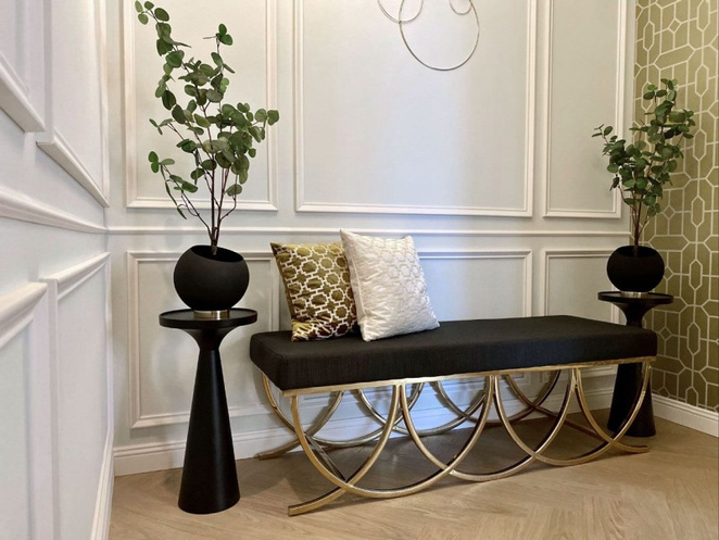 Listwa ścienna dekoracyjna, Ćwierćwałek biały 1,8cm x 200cm