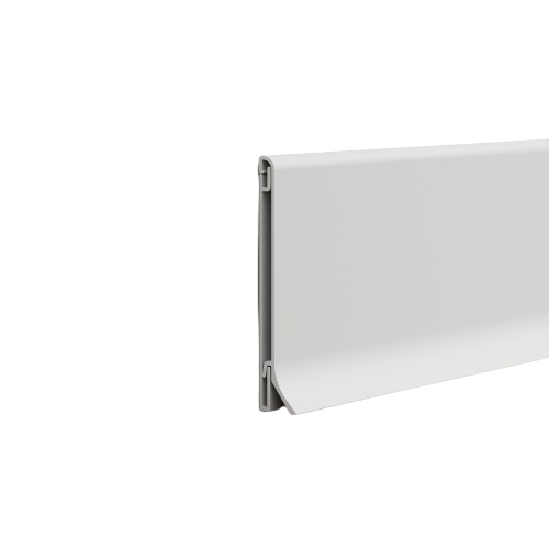 Listwa przypodłogowa aluminiowa, biała stone 60mm x 2500mm
