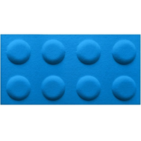 Panel filcowy BRICKS Niebieski 30cm x 60cm