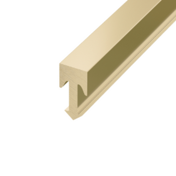 Listwa fugowa mosiężna "T" natural 5mm x 2700mm