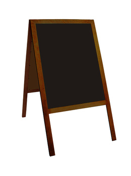 Potykacz kredowy w drewnianej ramie 50cm x 70cm