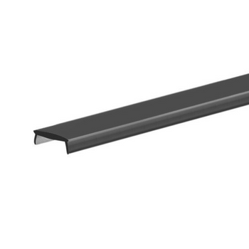 Klosz do profilu aluminiowego czarny LED NANO 4BL / 10mm x 2700mm