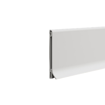 Listwa przypodłogowa aluminiowa, biała stone 60mm x 2500mm
