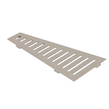 Narożna półka prysznicowa fugowa trapez, sandstone