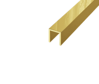 Listwa podłogowa mosiężna "U" polerowana 20mm x 2700mm