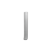 Łącznik do listwy przypodłogowej aluminiowej, srebrny naturalny 80mm
