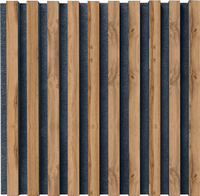 Panel ścienny OAK STRIPE MDF/filc 50cm x 50cm x 1,5 cm