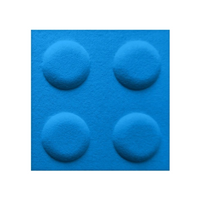 Panel filcowy BRICKS Niebieski 30cm x 30cm