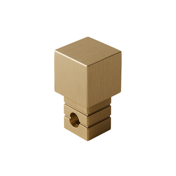 Narożnik wykończeniowy do listwy "P" Antique bronze szczotkowany 10mm x 10mm