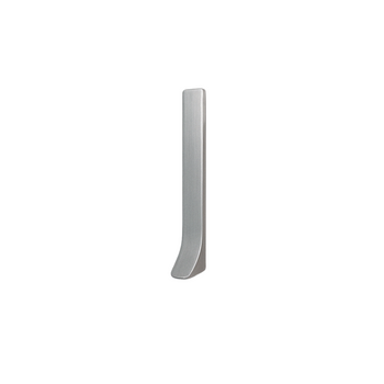 Zakończenie prawe do listwy przypodłogowej aluminiowej, srebrne naturalne 60mm