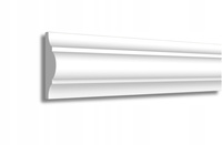 Listwa ścienna ozdobna, Sztukateria 4,0cm x 200cm