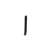 Łącznik do listwy przypodłogowej aluminiowe, czarne matowe 60mm